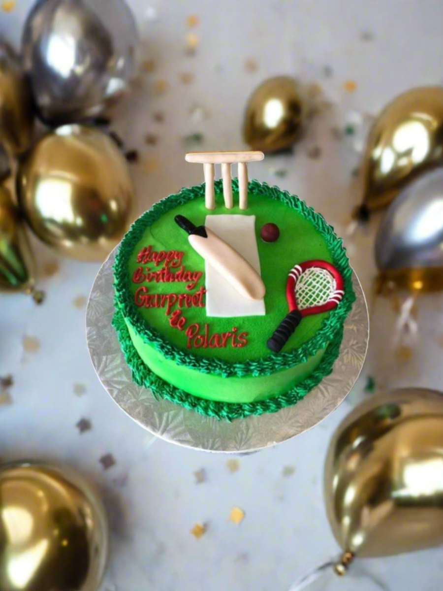 Cricket Birthday Cake