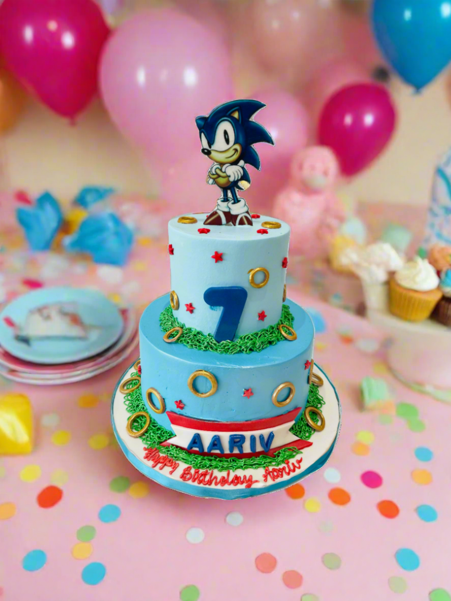 Aariv Sonic Cream Tiered Cake