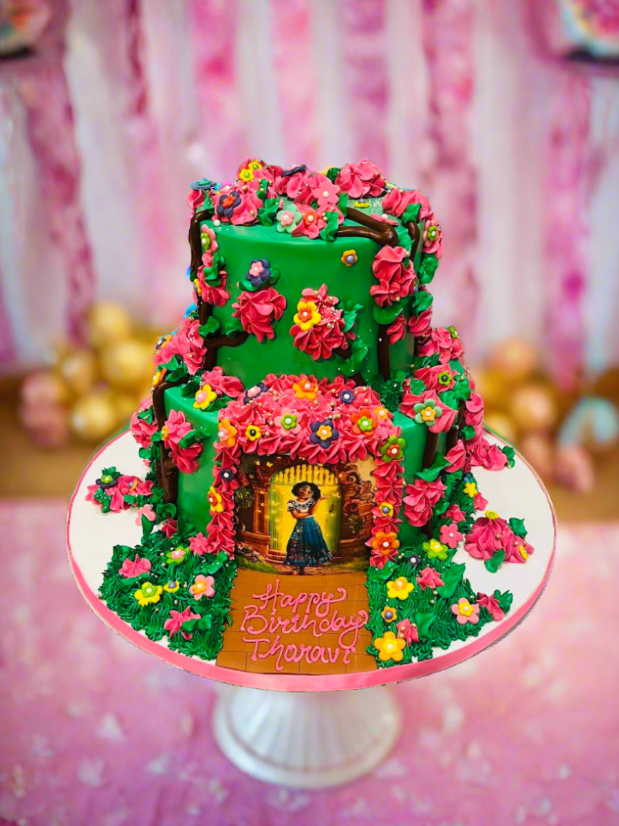 Encanto Tiered Cake