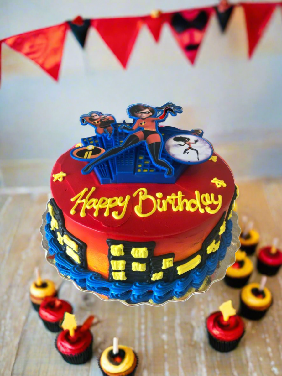 Incredibles Toy Cake