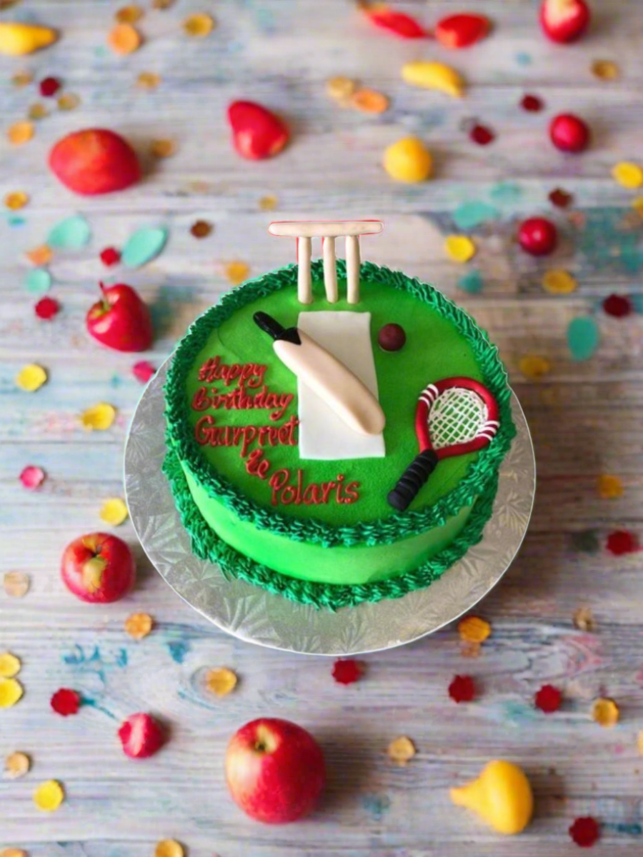 Cricket Birthday Cake