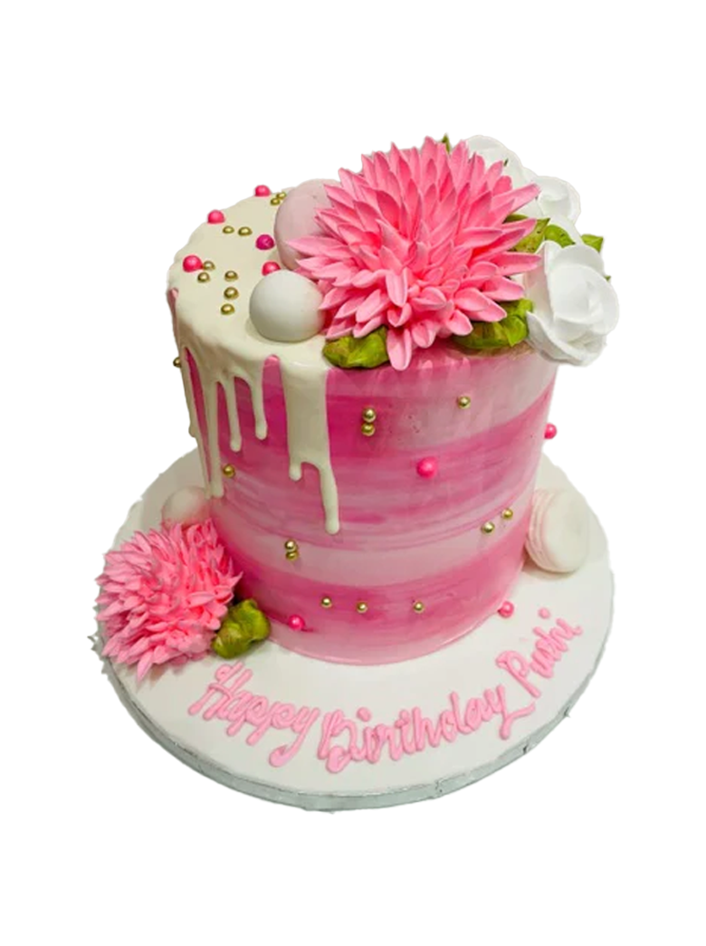 Palvi Cream Flower Cake