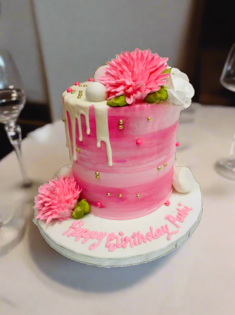 Palvi Cream Flower Cake