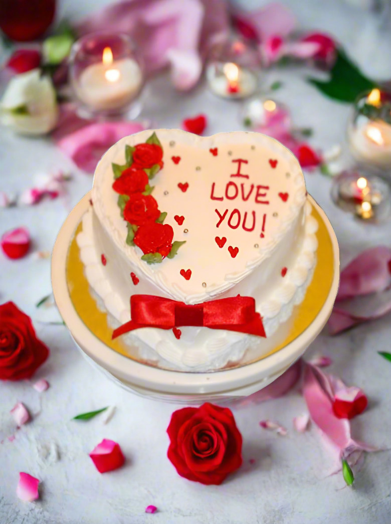 Valentine Heart Cake