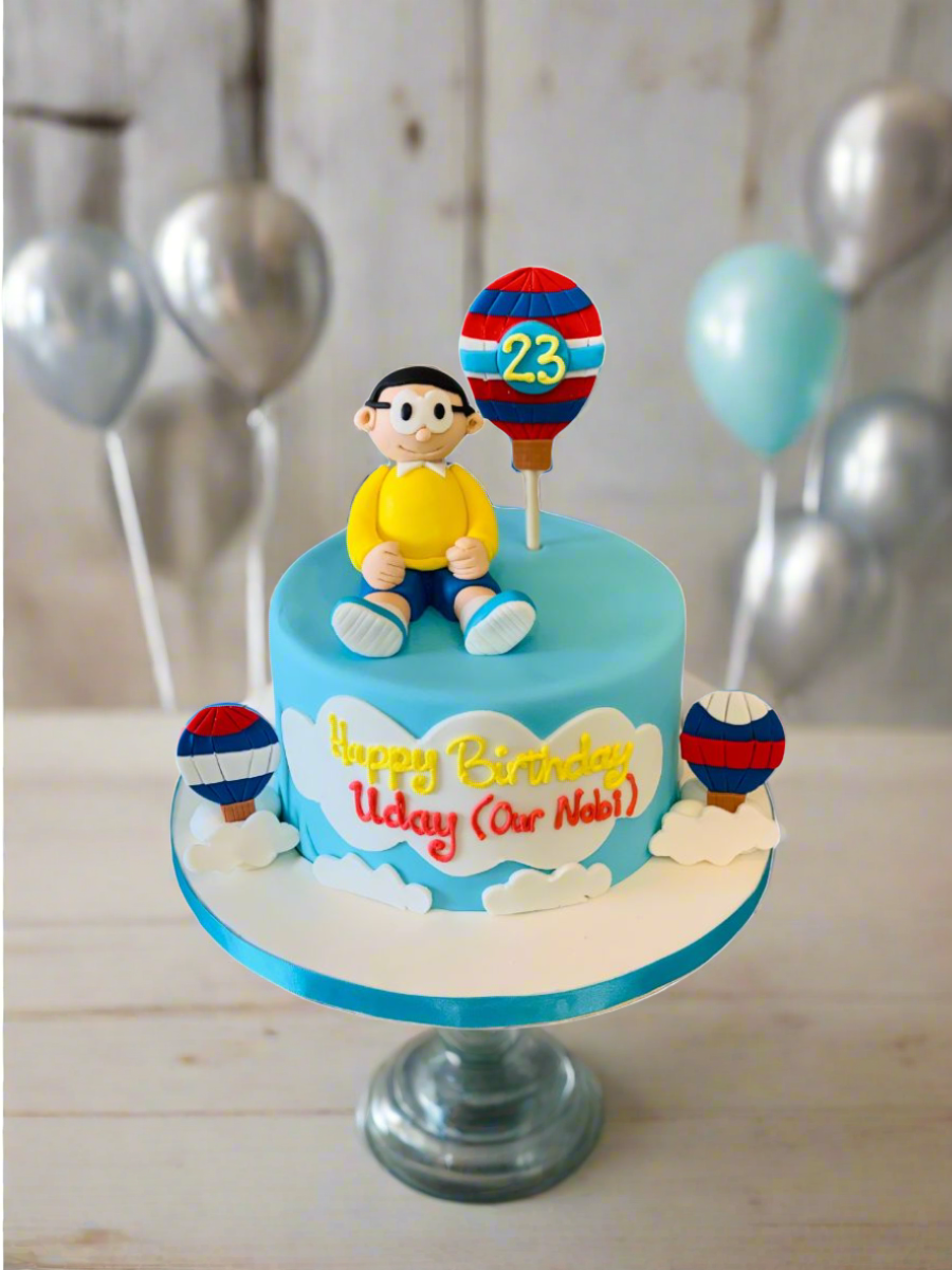 Nobita Fondant Cake
