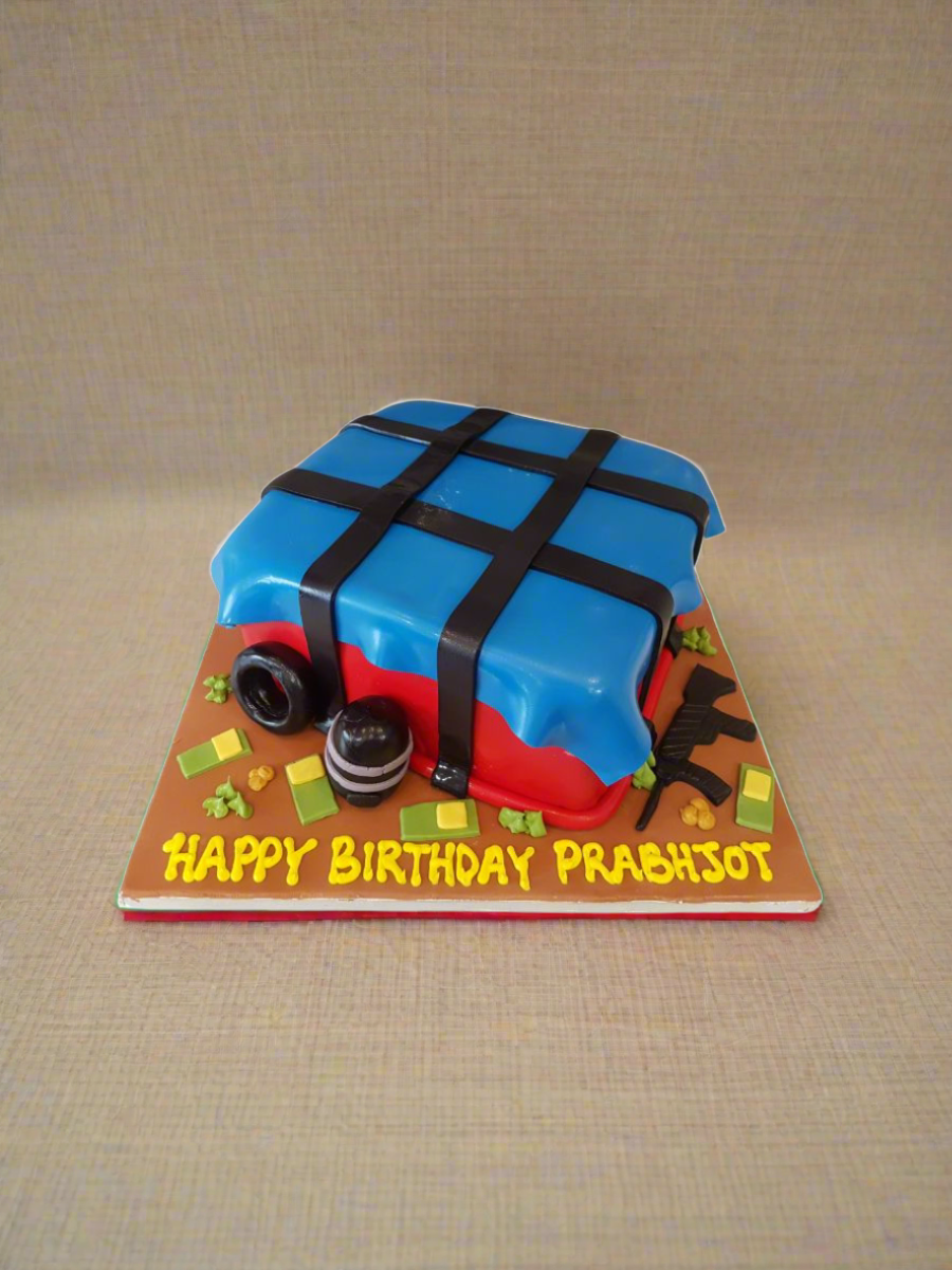 Pubg Fondant Cake