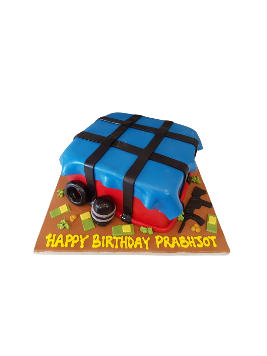 Pubg Fondant Cake
