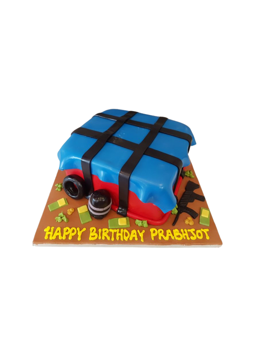 Pubg Fondant Cake