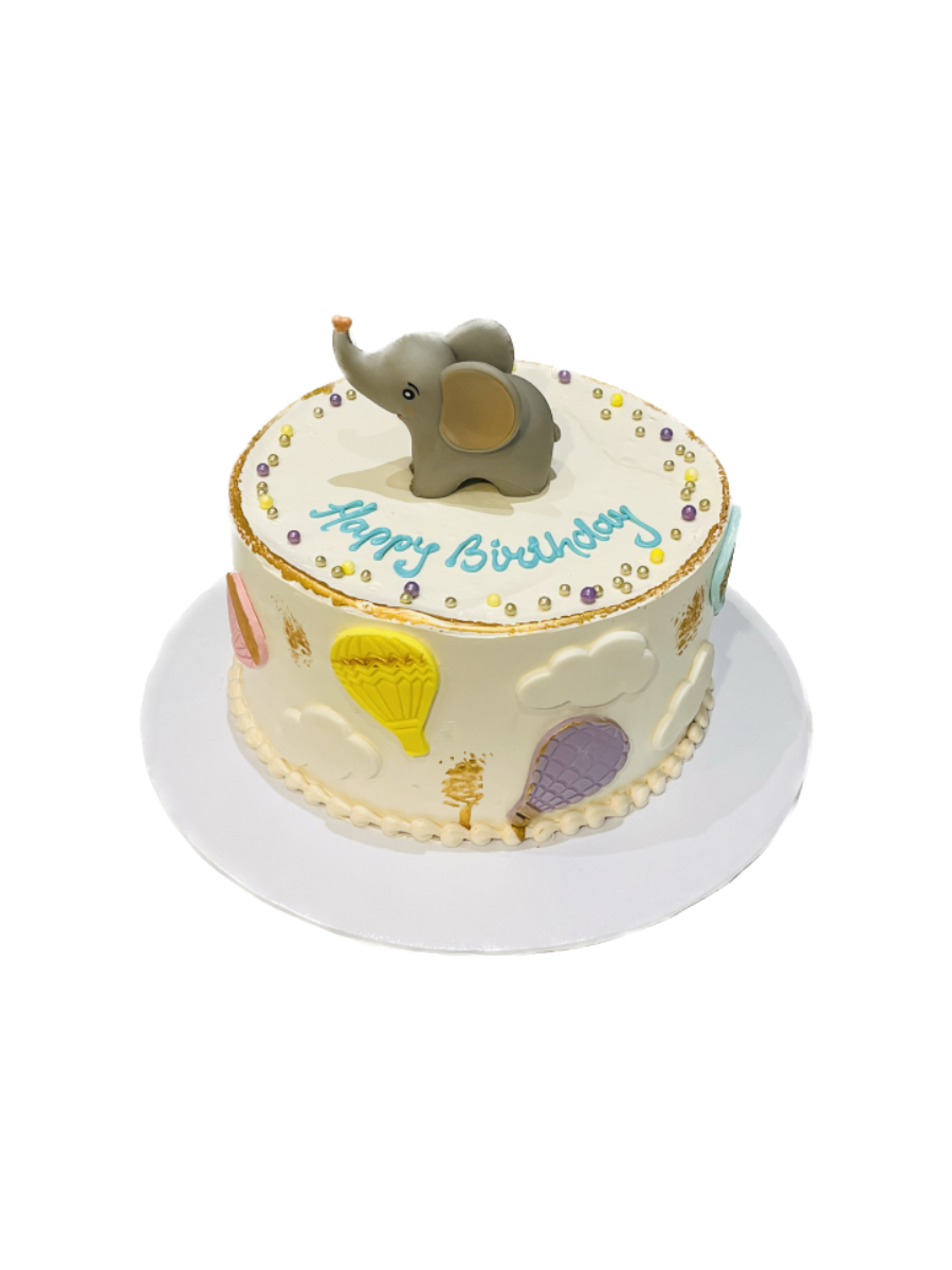 Hot Air Balloon Birthday Cake