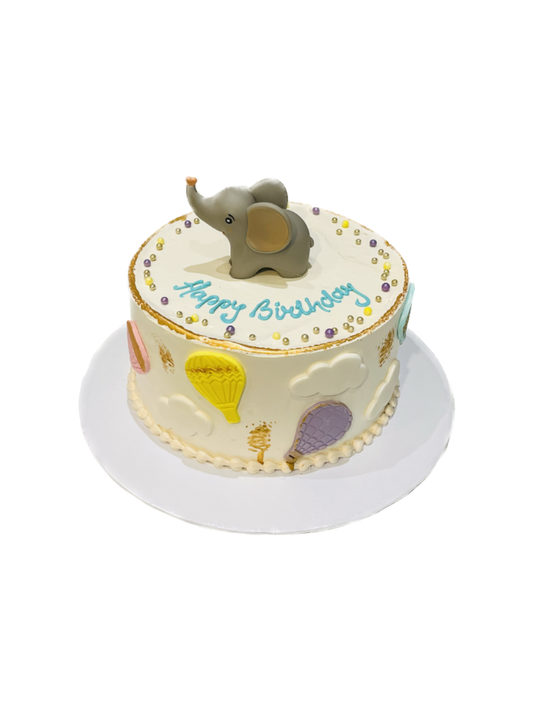 Hot Air Balloon Birthday Cake