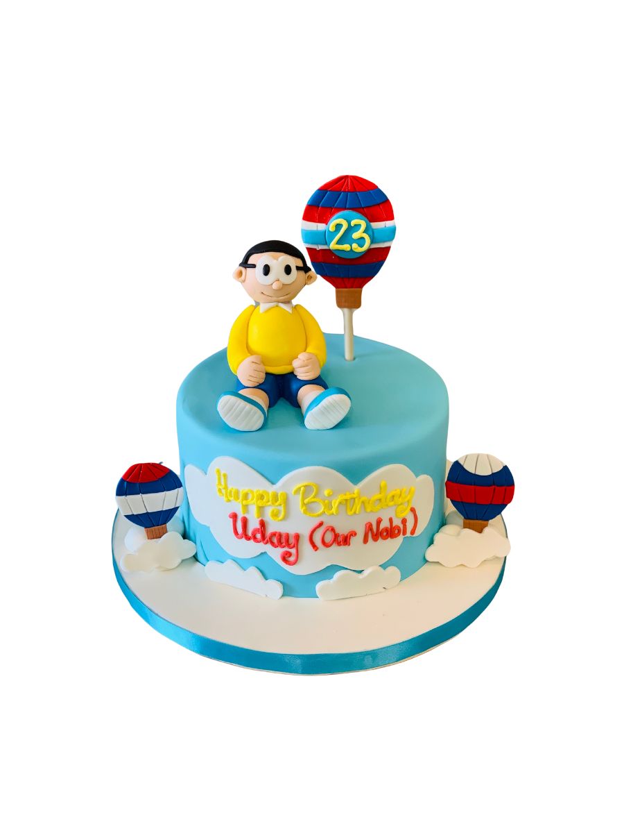 Nobita Fondant Cake