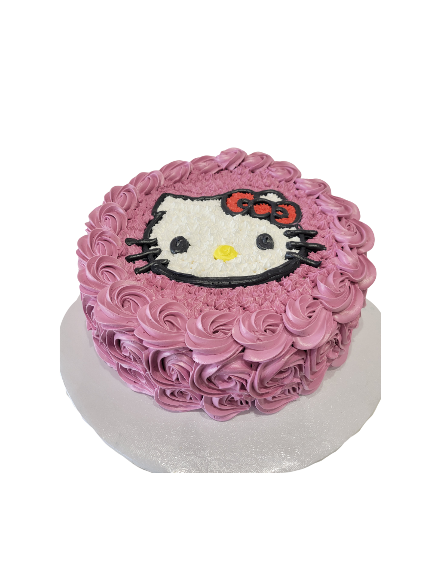 Hello Kitty Rosette Cake