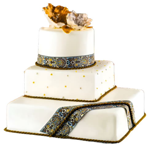Bella Ethiopian Wedding Cake