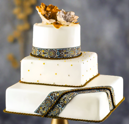 Bella Ethiopian Wedding Cake
