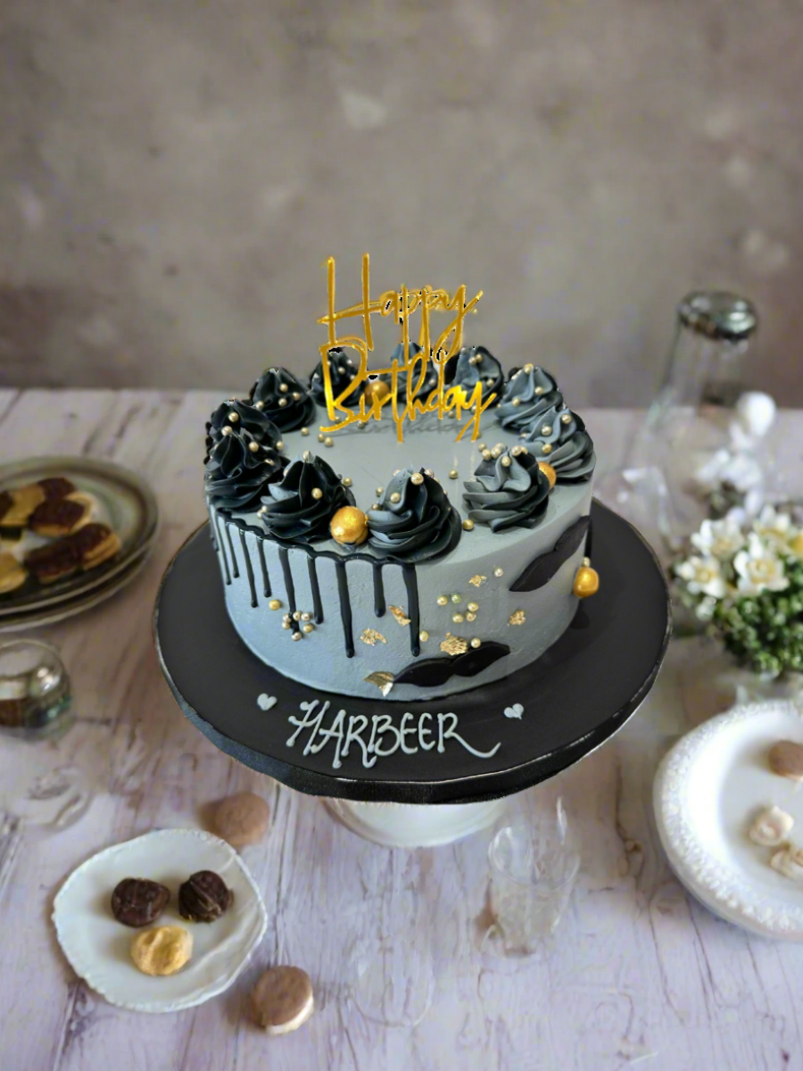 Harbeer Moustache Cake