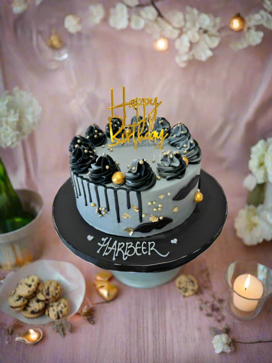 Harbeer Moustache Cake