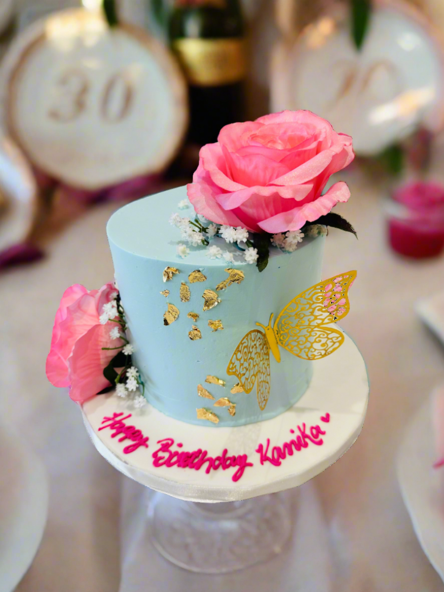 Kanika Pink Floral Cake