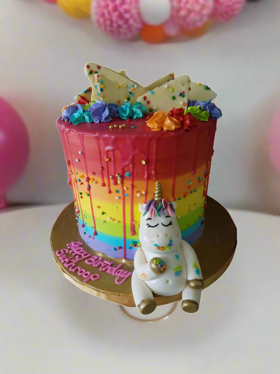 Unicorn Rainbow Cake