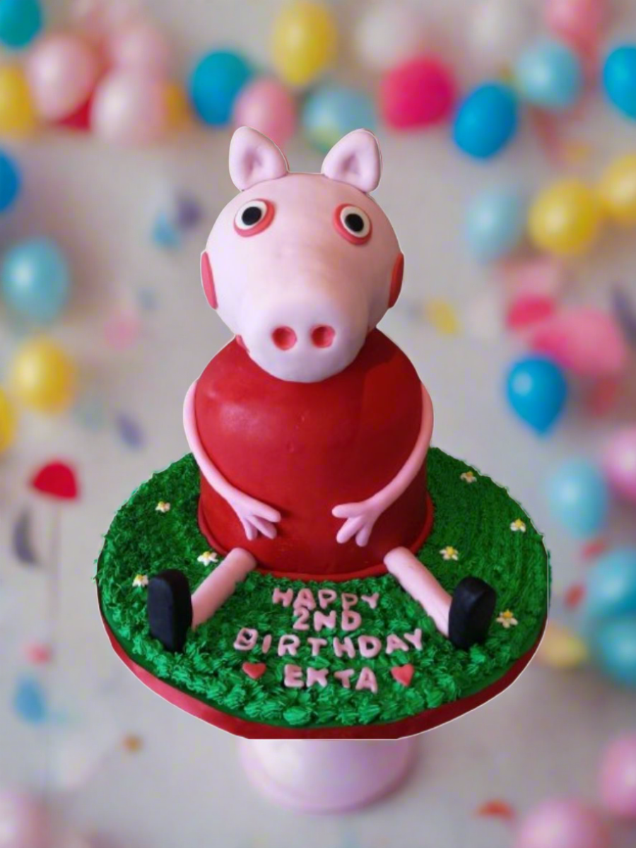 Peppa Pig Molded Cake