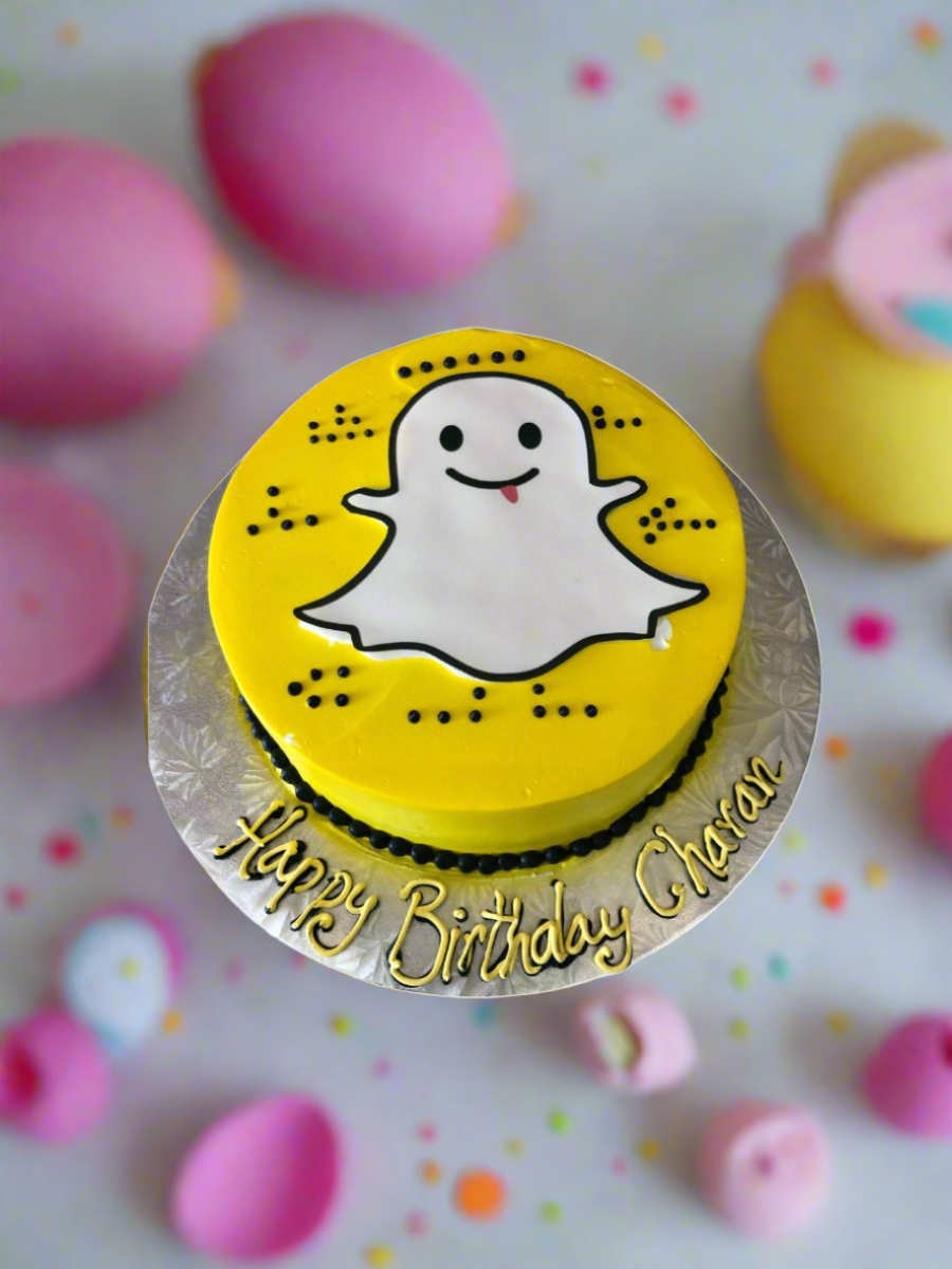 Snapchat Photo Cake