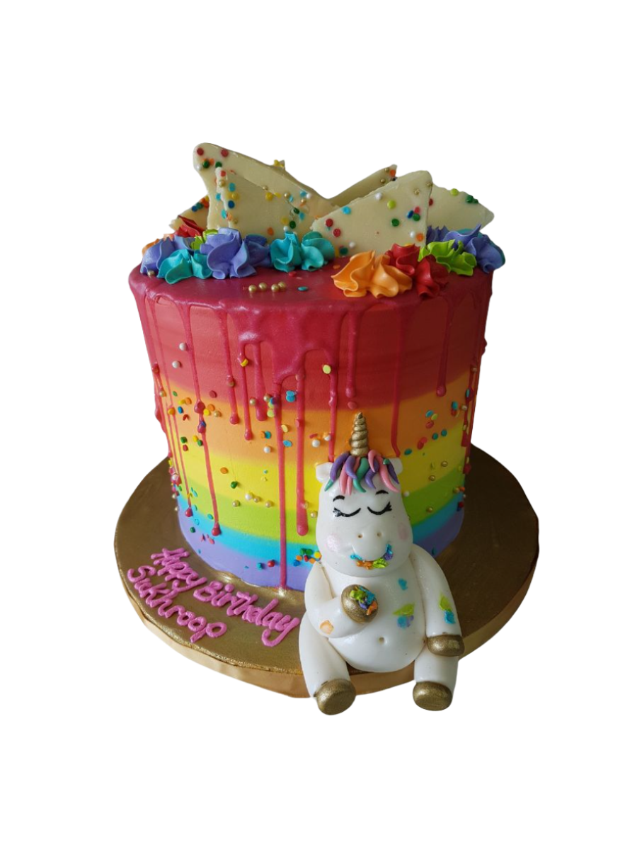 Unicorn Rainbow Cake