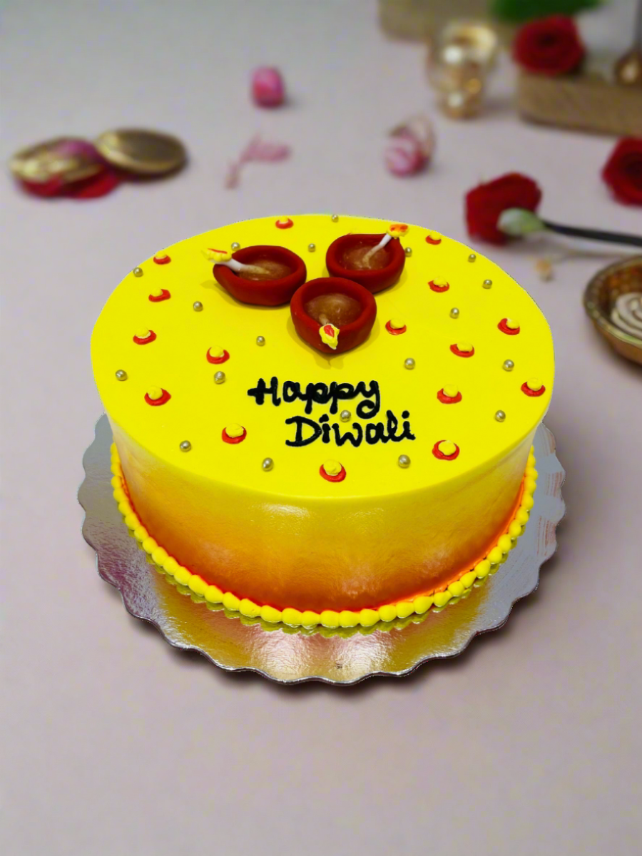 Diwali Lights Cake