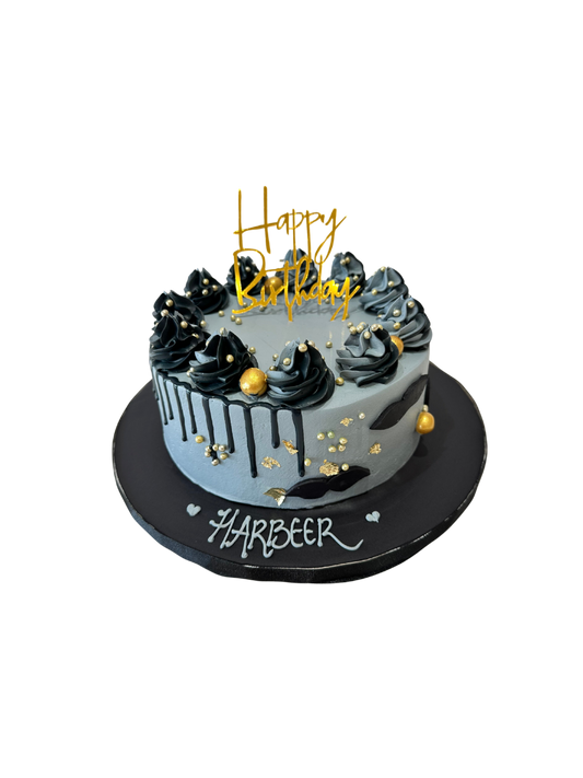 Harbeer Moustache Cake