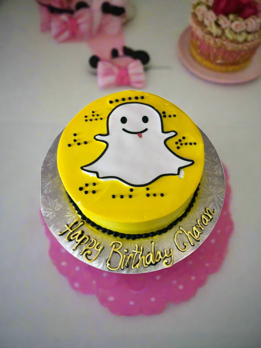 Snapchat Photo Cake