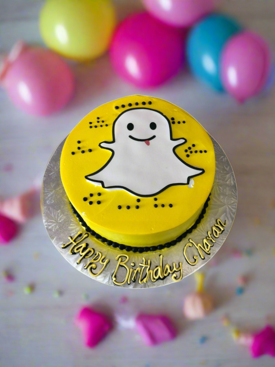 Snapchat Photo Cake