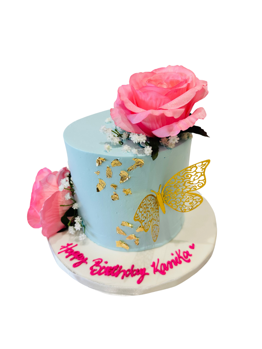 Kanika Pink Floral Cake