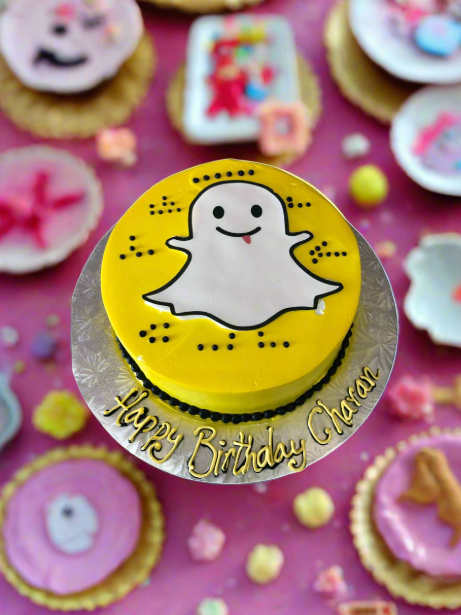 Snapchat Photo Cake