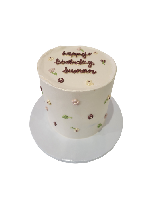 Suman Ivory Birthday Cake