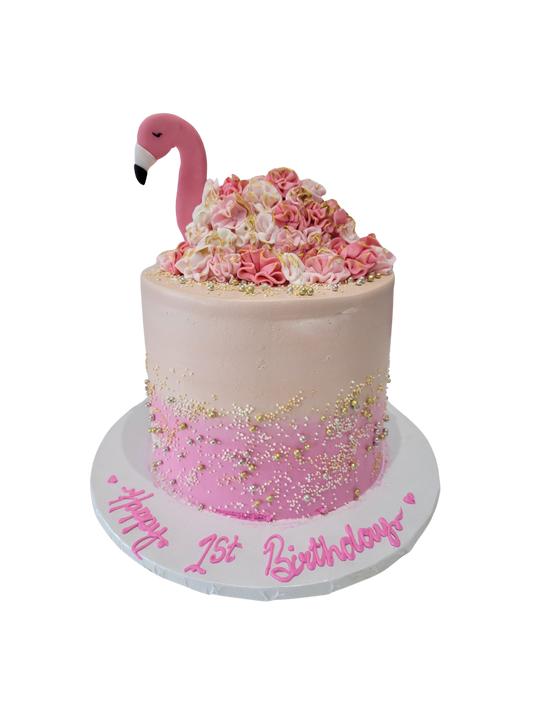 Navi Swan Birthday Cake