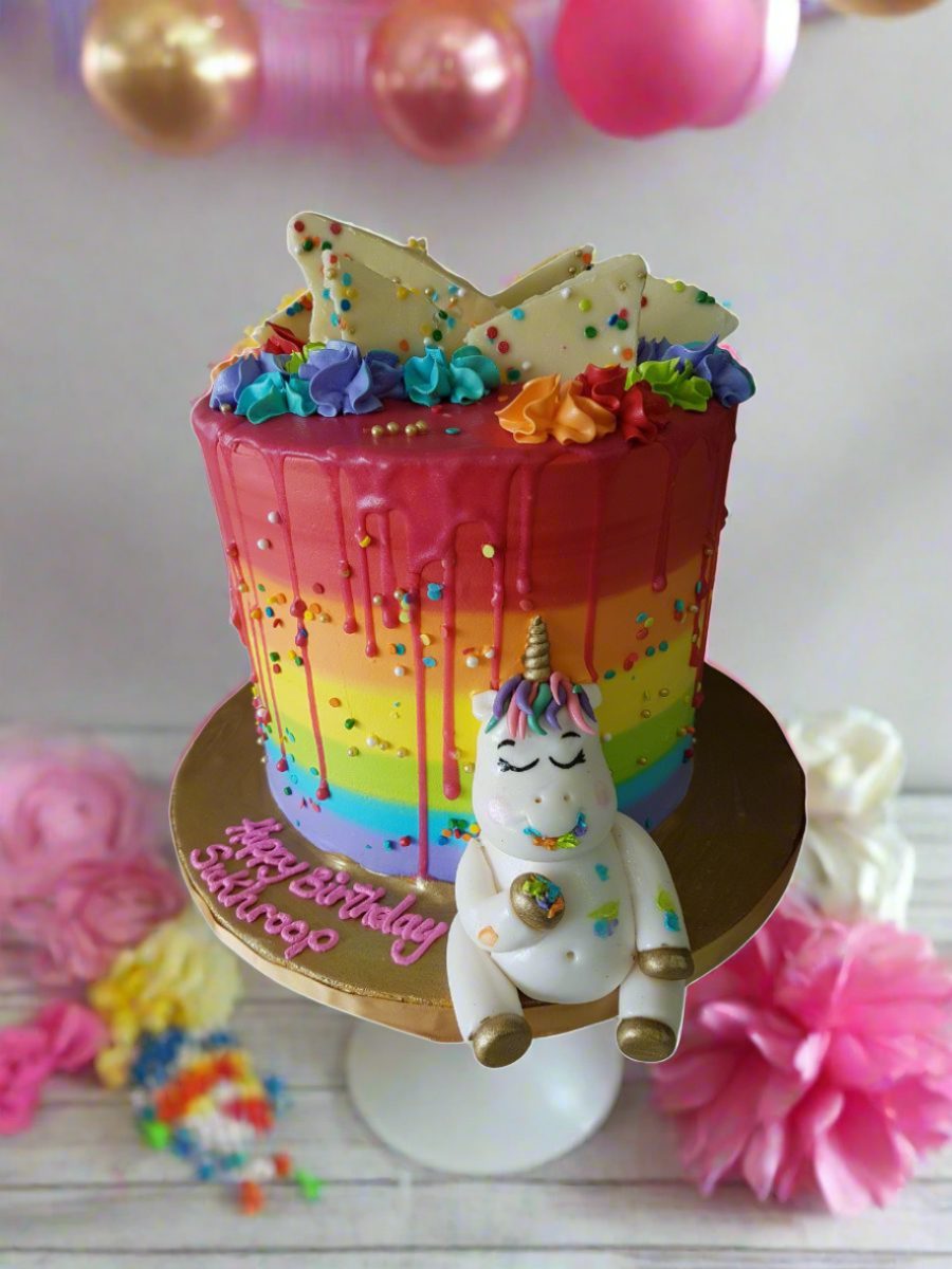 Unicorn Rainbow Cake