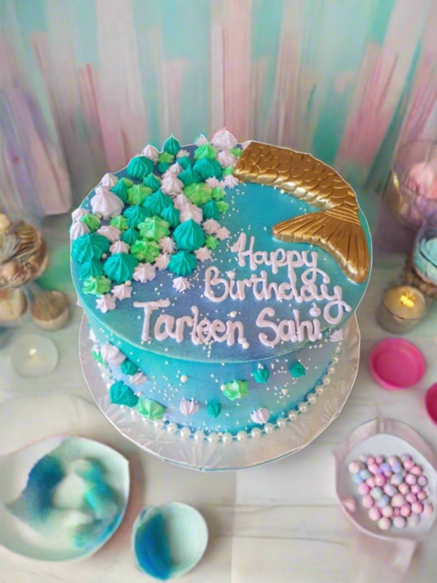 Tarleen Mermaid Birthday Cake
