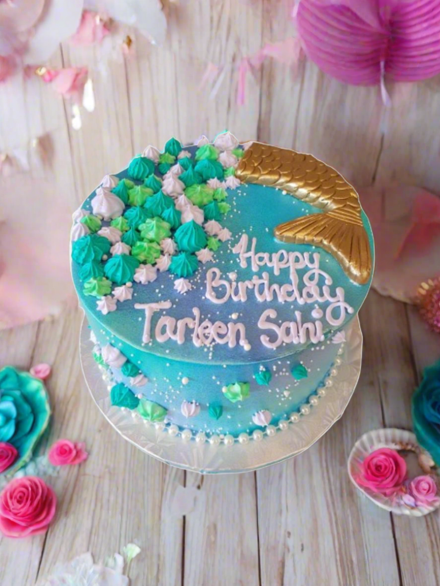 Tarleen Mermaid Birthday Cake