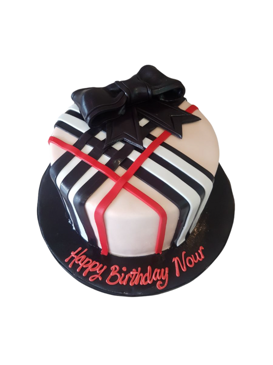Burberry Fondant Cake