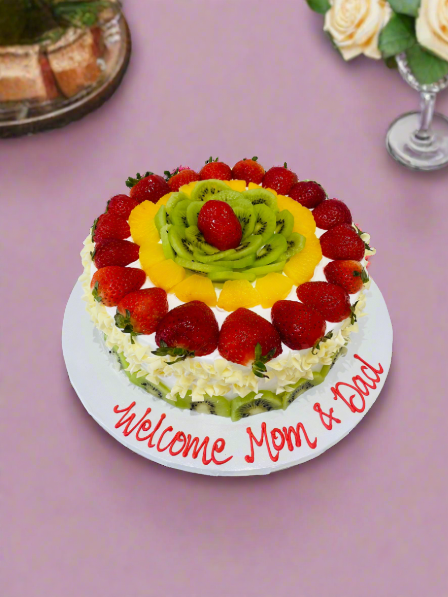 Fruitilicious Cream Cake