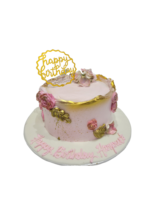 Pink Shimmer Cake