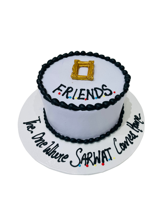 Friends Cream Cake