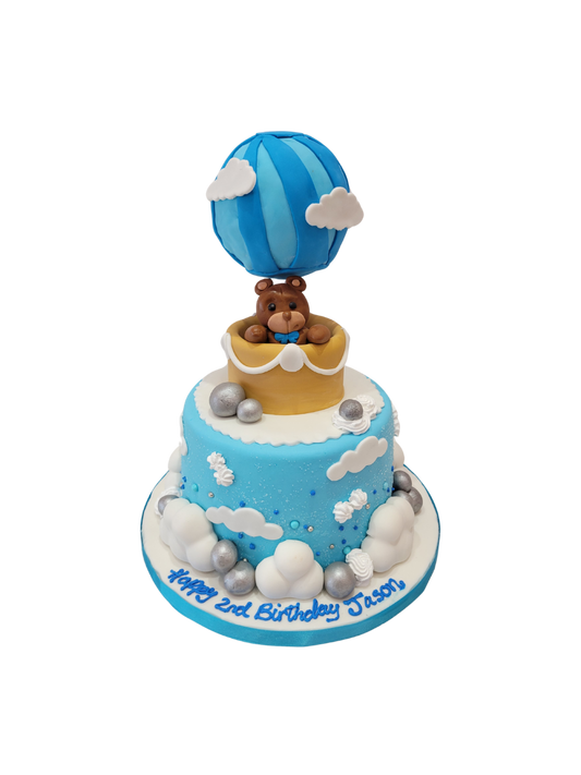 Jason Hot Air Balloon Cake