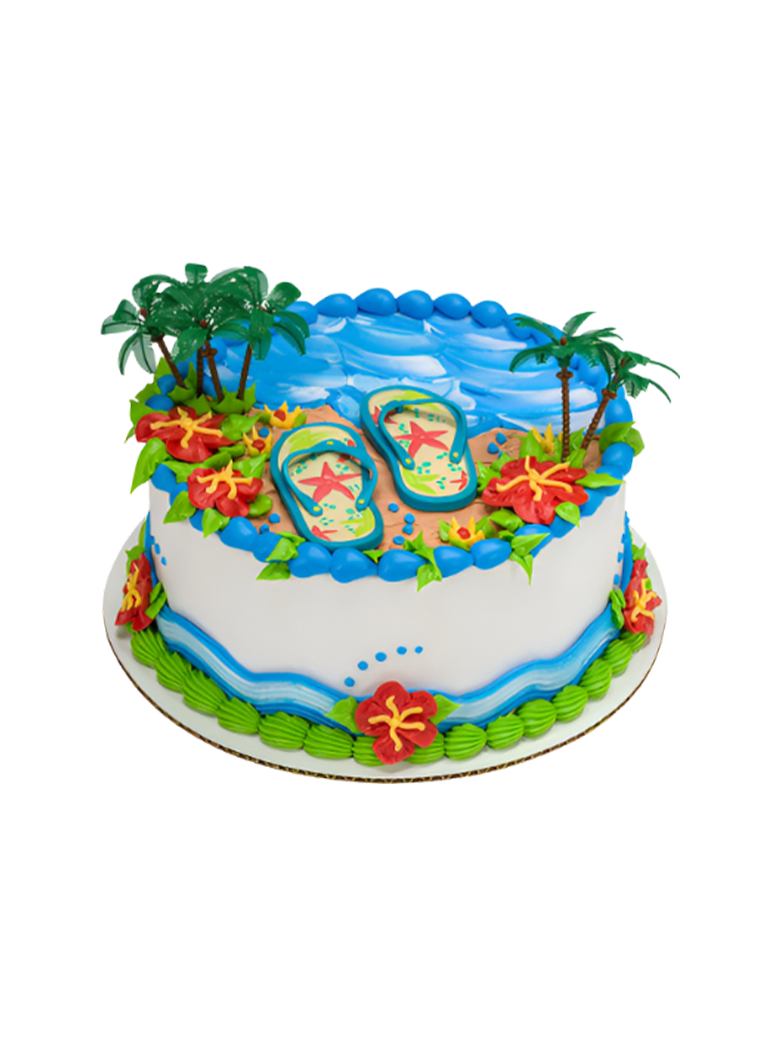Flip Flop Theme Cake