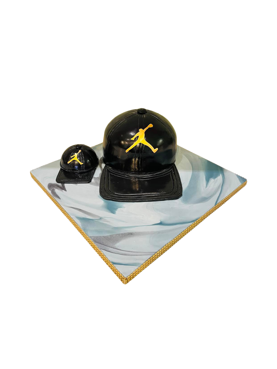 Jordan Cap Fondant Cake