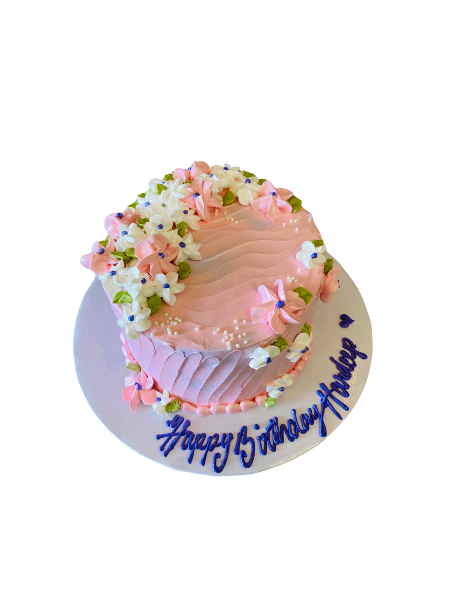 Hardeep Floral Cake