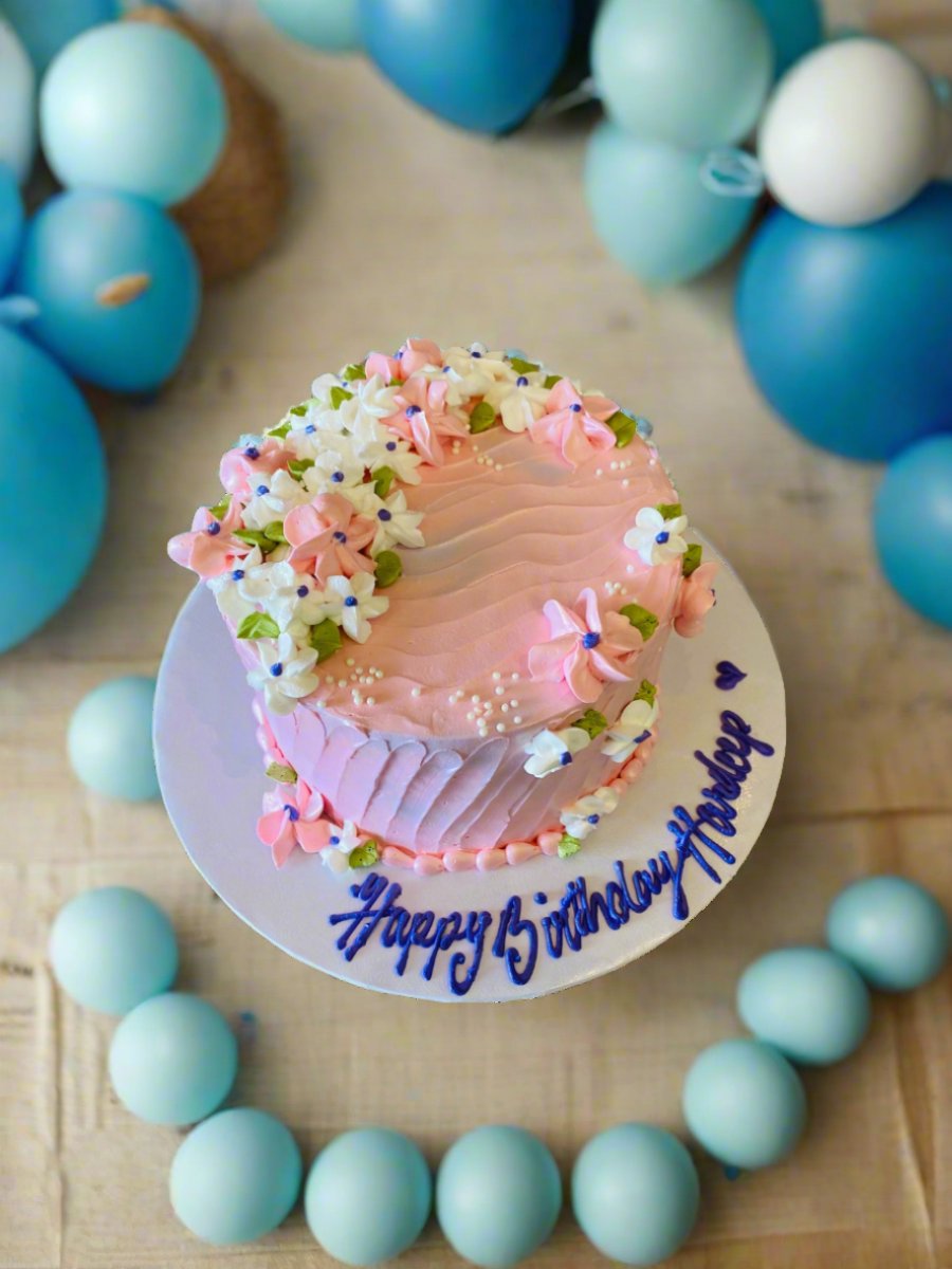 Hardeep Floral Cake