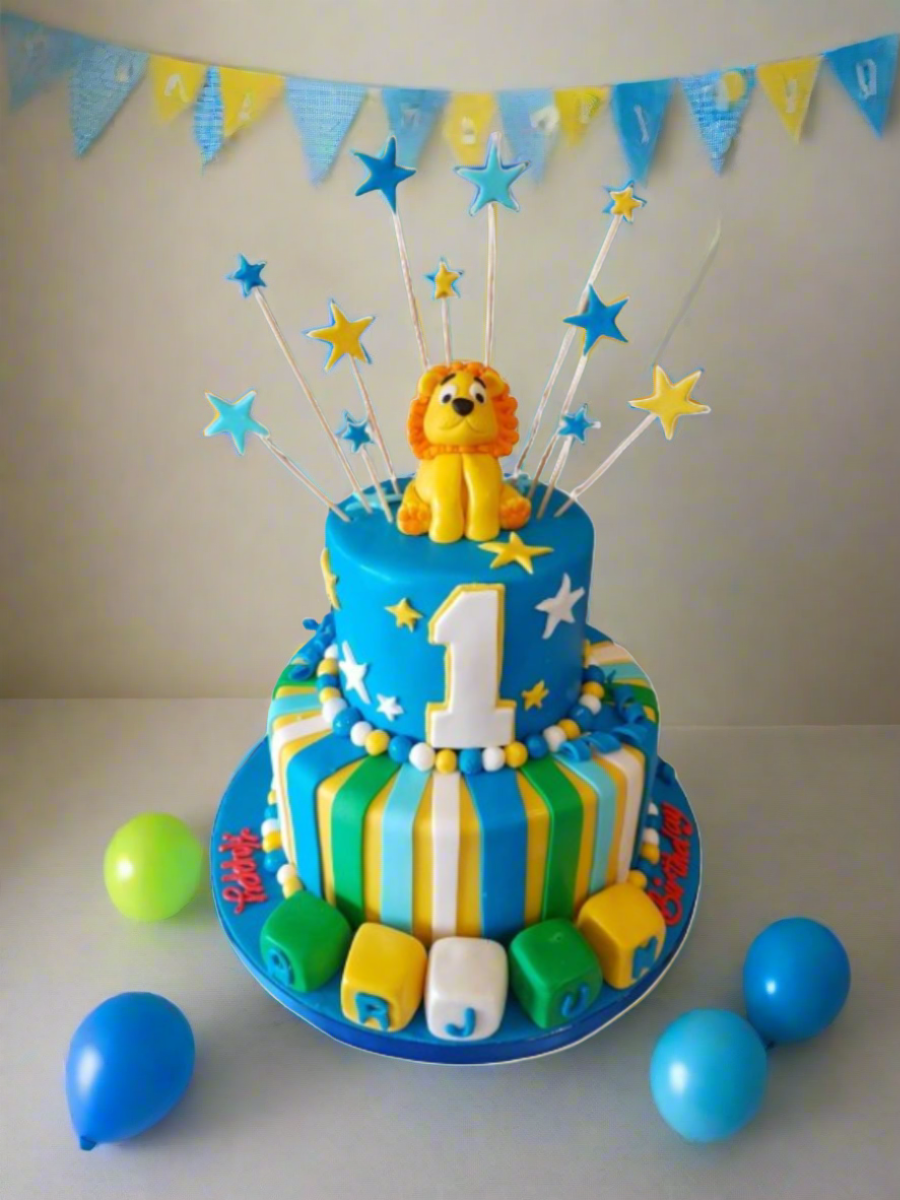 Arjun Fondant Birthday Cake