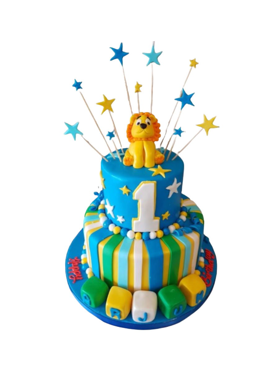 Arjun Fondant Birthday Cake