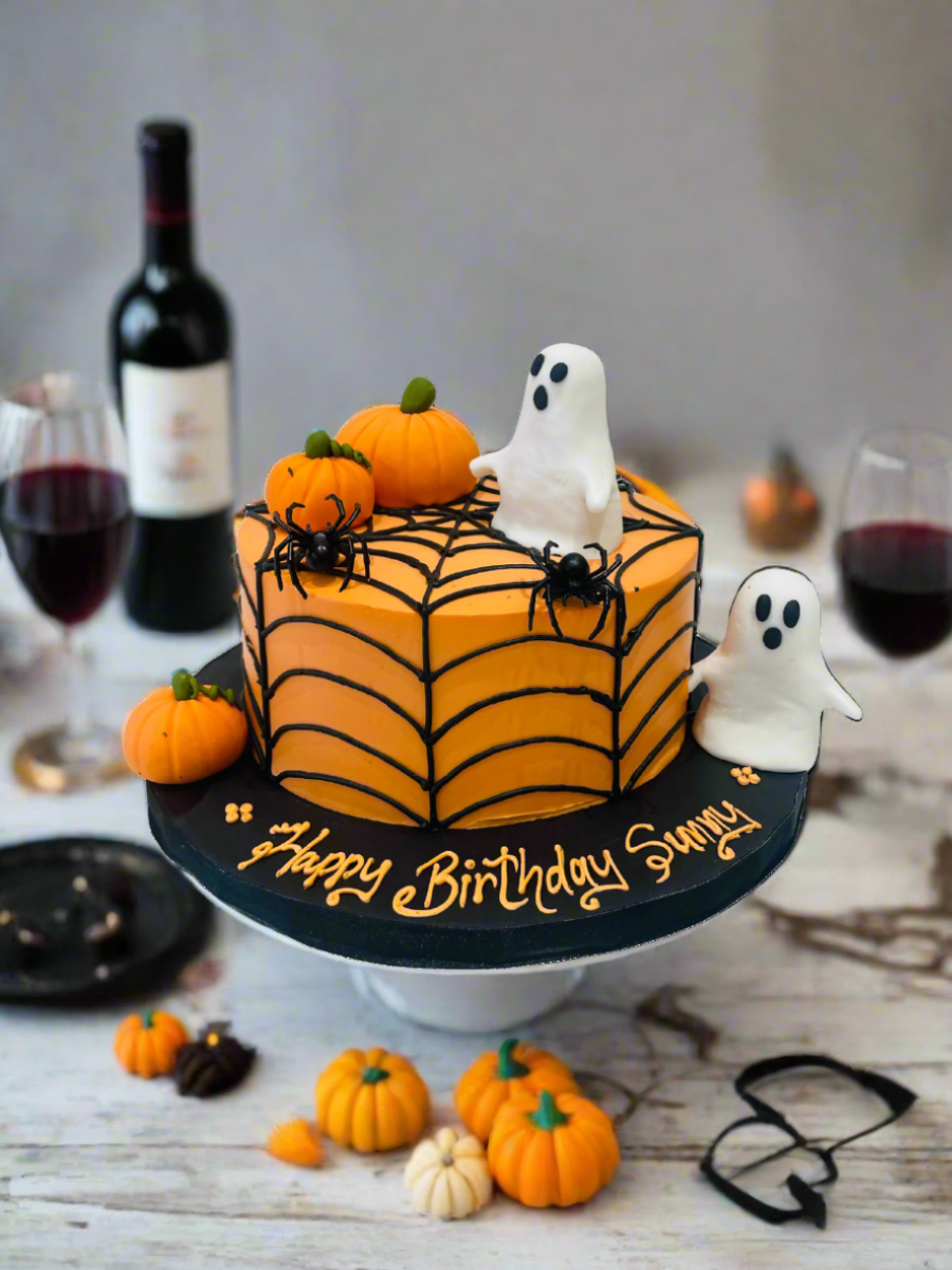 Halloween Fright Cake