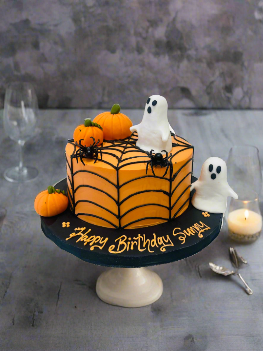 Halloween Fright Cake