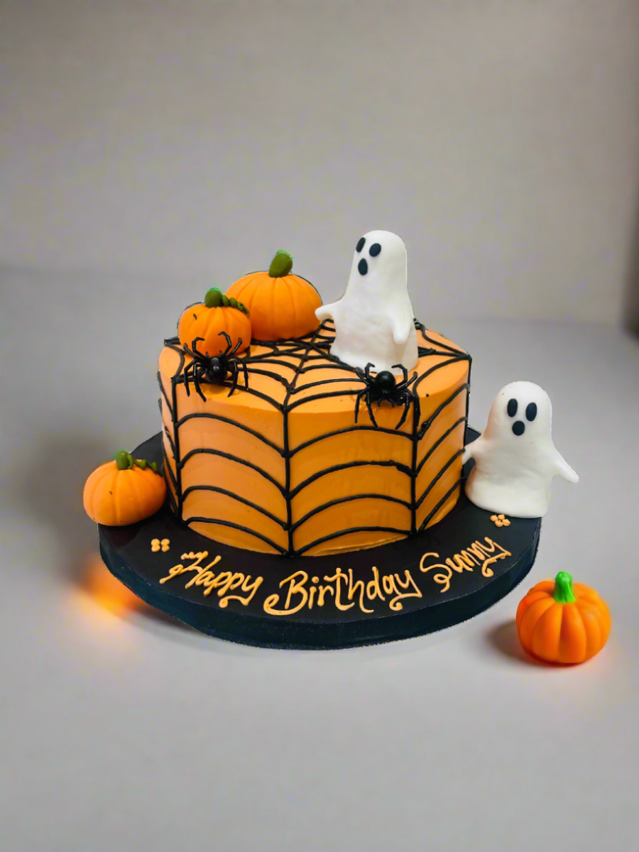 Halloween Fright Cake